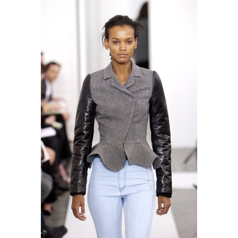 Balenciaga Fall 2002 Nicolas Ghesquiere Archive Denim Shirt Light Wash 38 - Picture 7 of 8